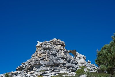 Granite arch on the Indian Rock Trail.