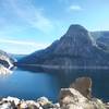 Kolana Rock rises majestically on the opposite side of the Hetch Hetchy Reservoir.