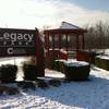 The gazebo to enjoy the view of the lake and the birds!