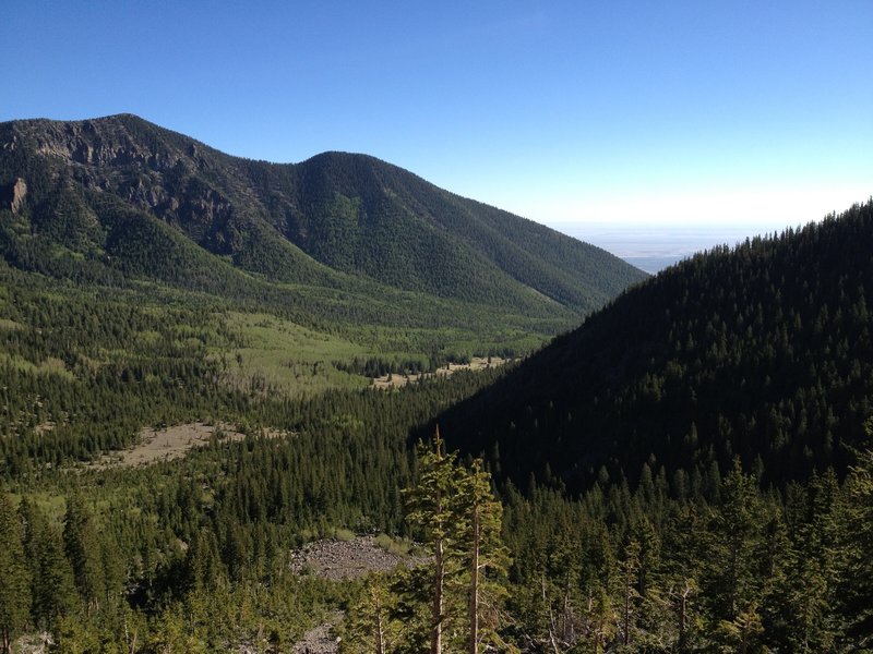 View of Inner Basin from near Fremont Saddle.