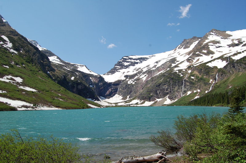 Gunsight Lake.