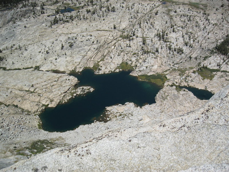 Looking dooooooown from Mt. Hoffman.