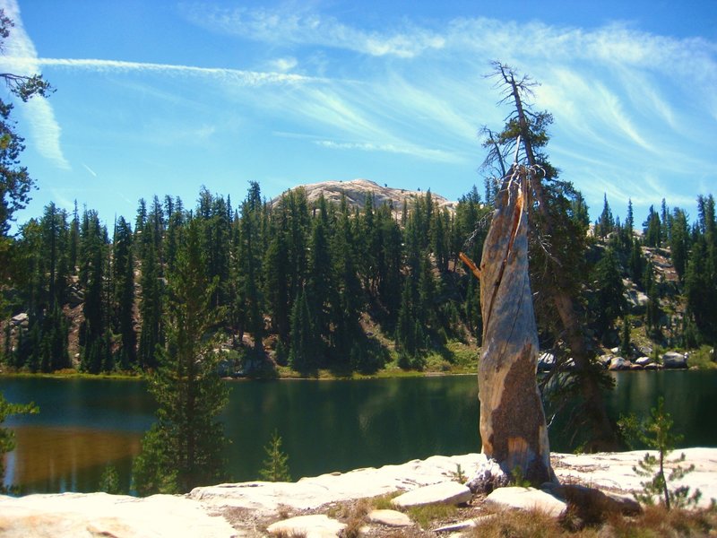 Wood Lake was so green and definitely deserved a swim in the warm sun!