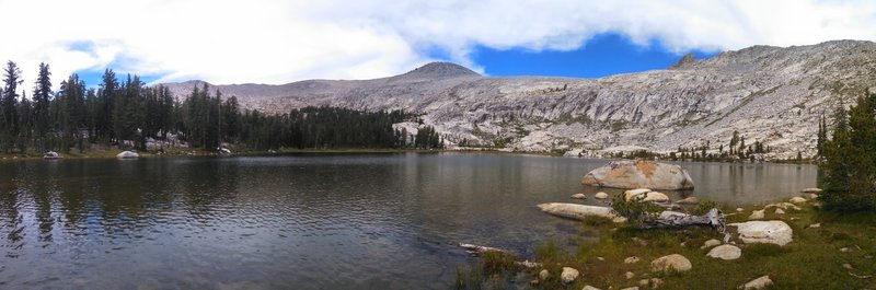 Joe Crane Lake with Post Peak above.