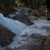 If hiking in the late spring or late fall, be careful of ice on the trail. This section is very shaded during the day, so snow and ice may not melt as fast as other areas.