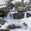 Crabtree Falls in the winter.