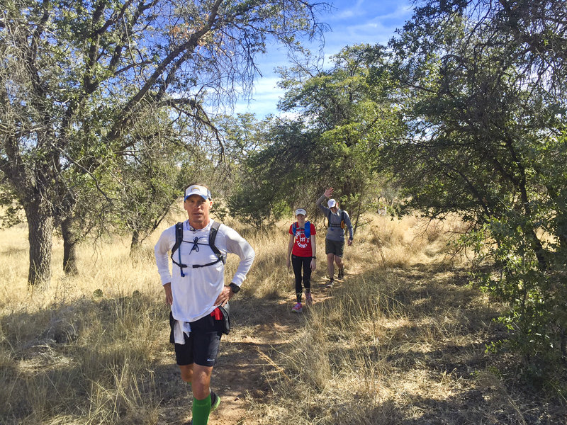 Nearing the end of the course which thankfully does have quite a bit of shade for Arizona.