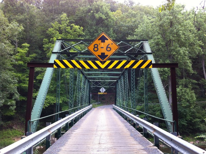 Bridge over Sleepy Creek north of Route 9.