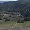 About 1/4 way into the loop, overlooking the American River.