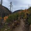 Hiking up Chewich Trail.