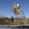 Art Installation just off the Farmers Highline Canal Trail.