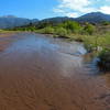 Views of Medano creek from the Sand Pit Trail.