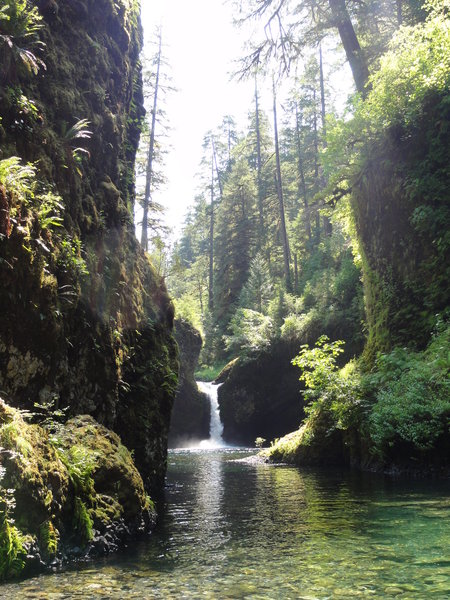 Punch Bowl Falls.