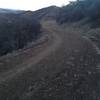 Groomed fire road on Los Robles Trails.