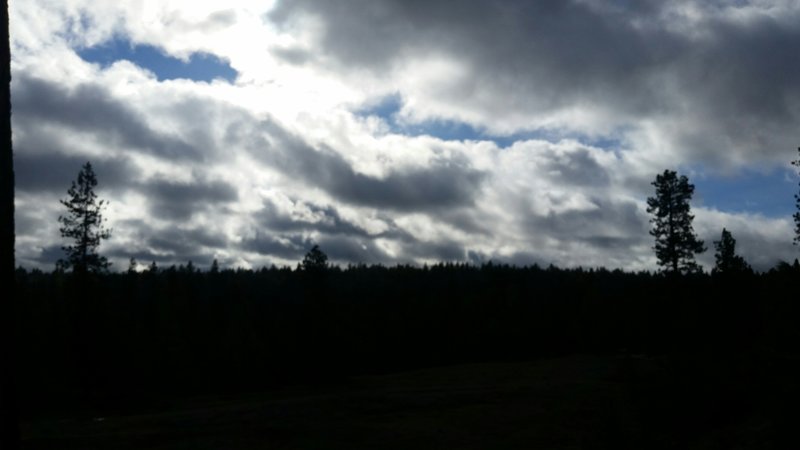 A cloudy day in Spokane.