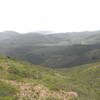 The Gerbode Valley and beyond to Rodeo Beach and the Marine Mammal Center from the Hawk Camp Trail.