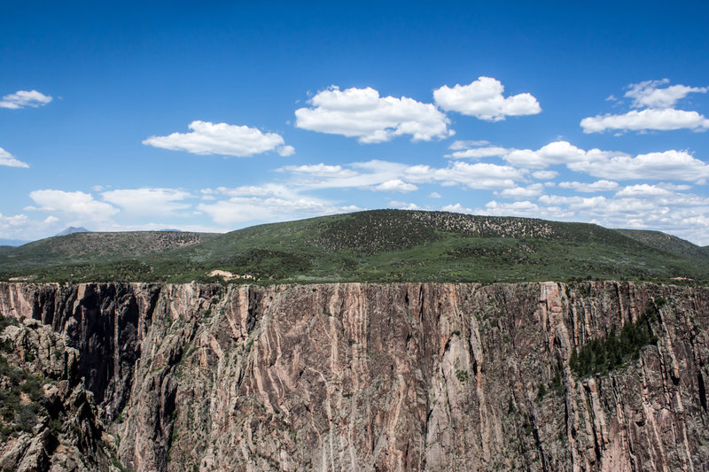 View from Pulpit Rock Trail.