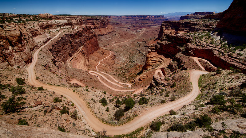 Shafer Trail, Canyonlands National Park, Utah