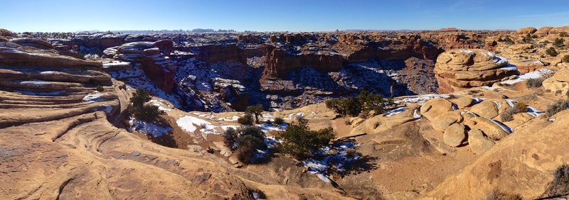 The Slickrock Trail in Canyonlands.