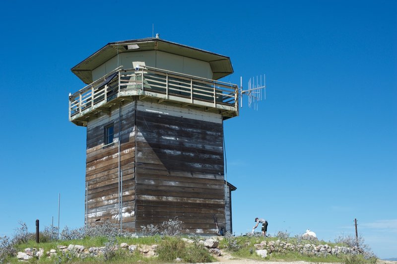 The old fire tower.