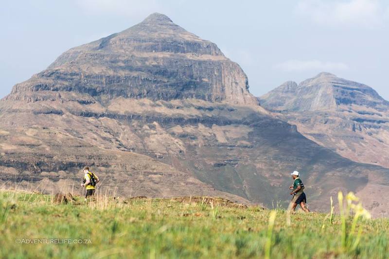 Passing Generaal's Kop as part of the Golden Gate Challenge.