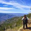 Great view on our way to MT. Leconte from the alum cave trailhead. Great Smoky Mountains N.P.