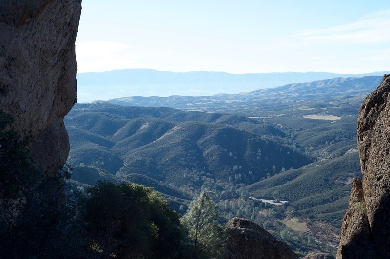 A view to the west in the direction of Soledad.