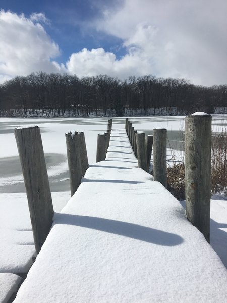 A view from the dock.