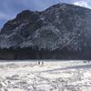 Yosemite Valley in the winter.