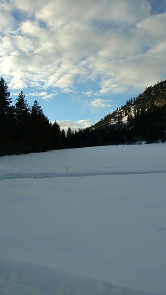 Photo on Feb 22, 2016. Looking west near Goat Wall Loop.