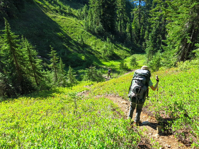 Hannegan Pass hiking.