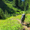 Hannegan Pass hiking.