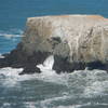 Sea caves south of Rodeo Beach.