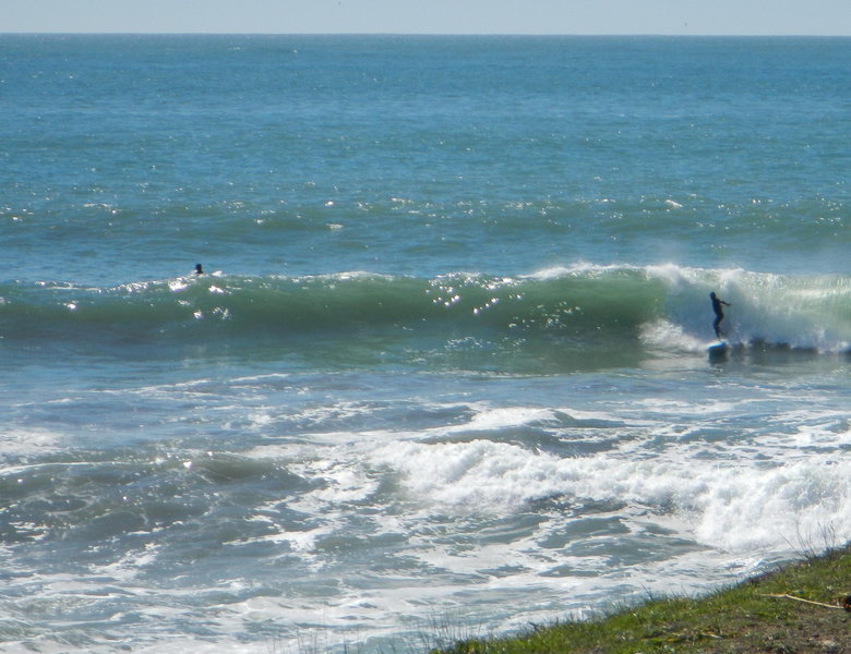 Best spot to watch the locals.