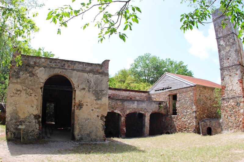 Reef Bay Sugar Mill.