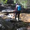 Cable Crossing of Big Laurel Creek.