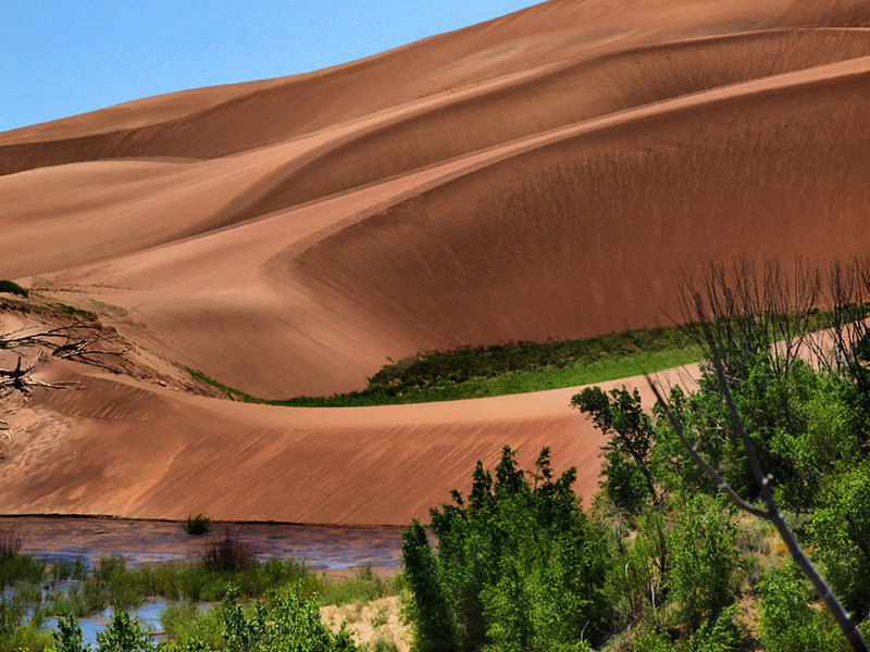 Sand Dunes NP, Colorado. with permission from algill