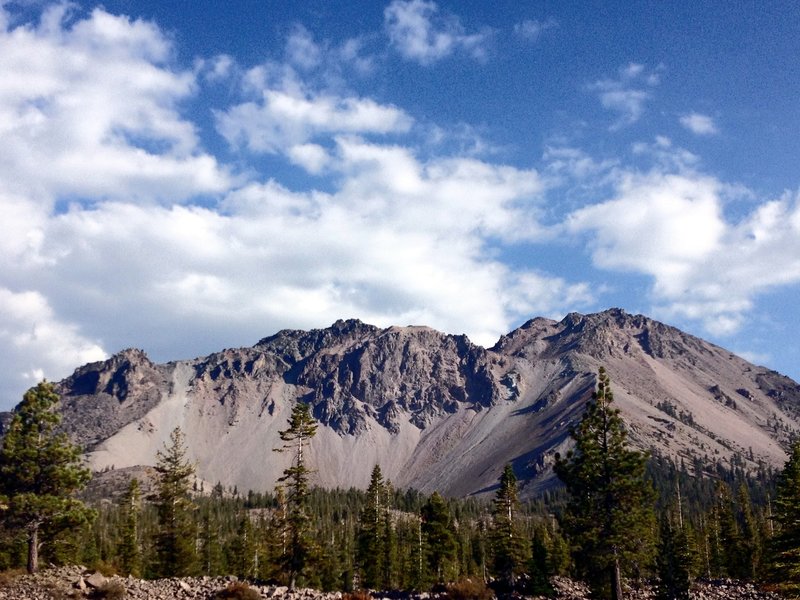 Rocky peaks in Lassen.