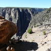 Black Canyon of the Gunnison as seen from the North Vista Trail.