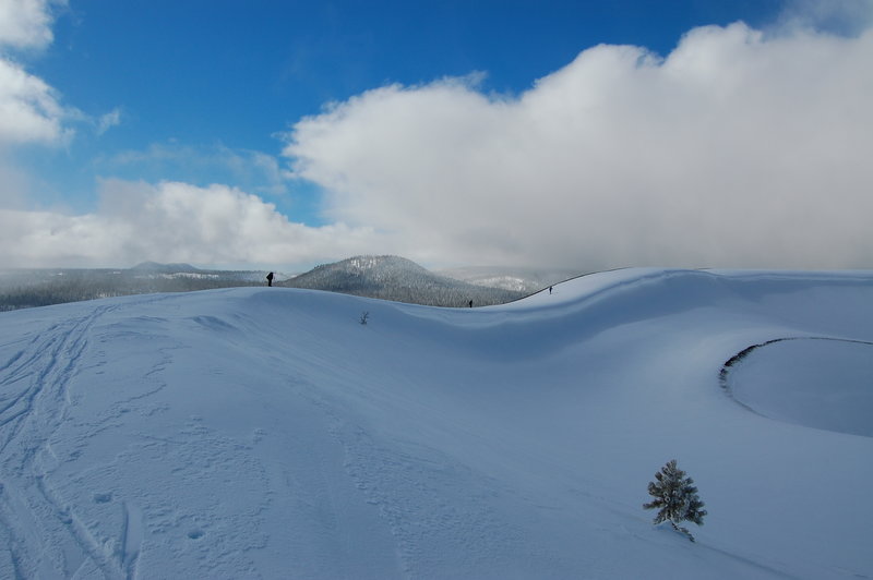 Cinder Cone traverse.