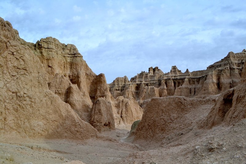 The view in the "notch" of Notch Trail. Photo courtesy the National Park Service.