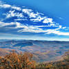 View from the Mt. Mitchell summit.