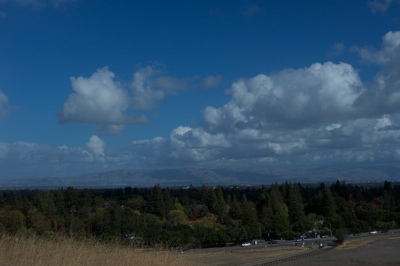 A view looking across to the East Bay.