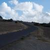 The trail begins to climb again at the Genora Gate junction.