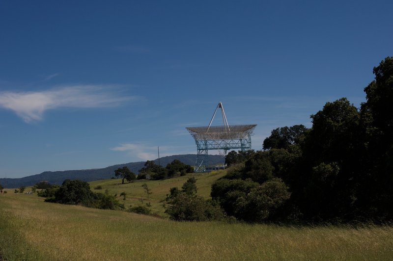 The Dish from the trail.