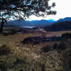 View of Lake Estes to the east.