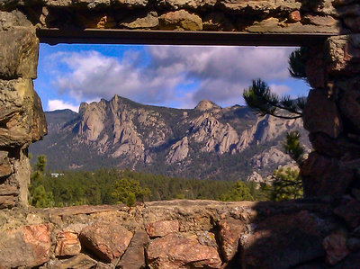 A window with a view.