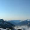 Morning view from Sahale Arm campsite, late July.