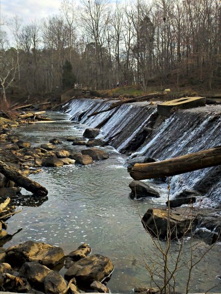 Dam along the Eagle Trail.