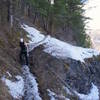 Lots of cliffs. Careful with the ice.